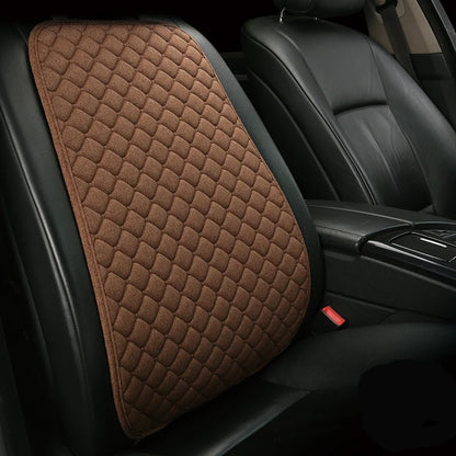 Big Size Linen Flax Car Seat Cover Protector Front Seat Backrest Cushion Pad Mat Auto Front Interior Styling Truck SUV or Van