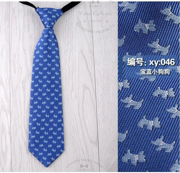 28*6cm Gravata Boys Girls Children's Tie School Class Dance Costume Accessories Band Cartoon Student Tie Necktie Neckcloth