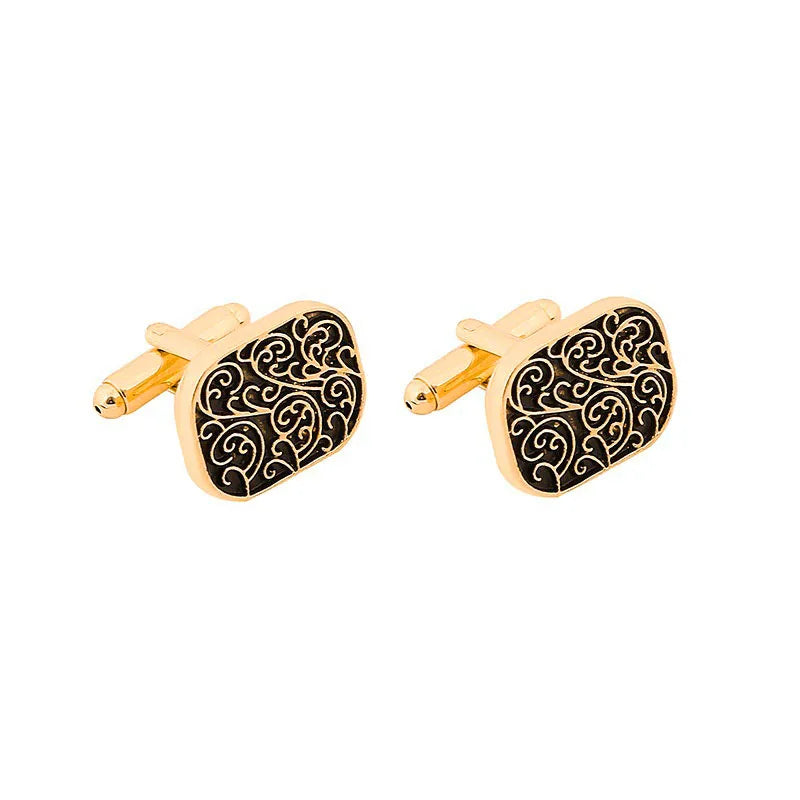Simple Luxury Colorful Drusy Stone Cufflinks for Men Women Round Rhinestone Cuff Links Novelty Shirt Sleeve Buttons Accessories