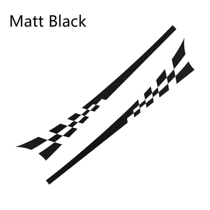 2pcs/Lot 220x25cm Car DIY Both Sides Stickers Race Stripes Camouflage Automobiles Products Car Wrap Vinyl Film Car Accessories