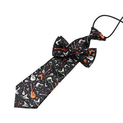 Fashion School Boys Bow Tie Set Children Kids Baby Colorful Elastic Music Piaon Necktie Butterfly Design Cute Bowtie Accessory