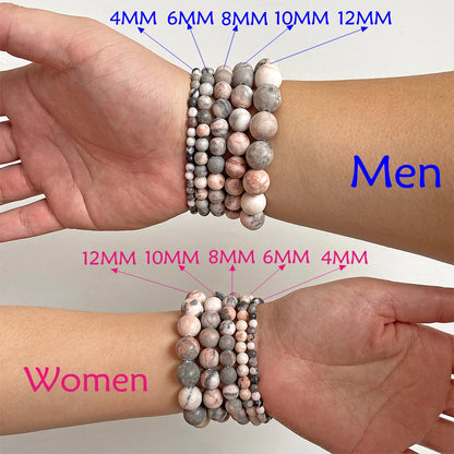 6 8 10 12 Mm Frosted Blue River Amazonite Matte Beads Natural Stones Round Loose Beads for Jewelry Making Bracelet Necklace Diy