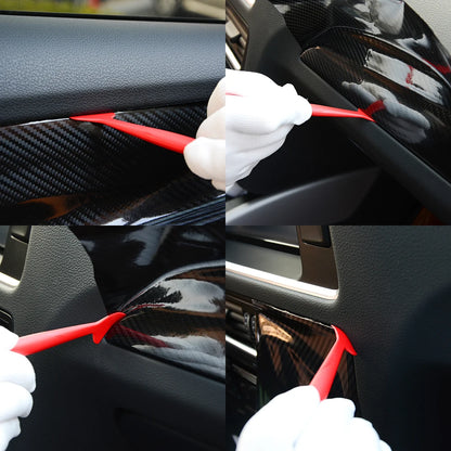 FOSHIO Carbon Fiber Vinyl Film Install Tool Kit Car Wrap Window Tint Magnetic Squeegee Razor Cleaning Scraper Rubber Water Wiper