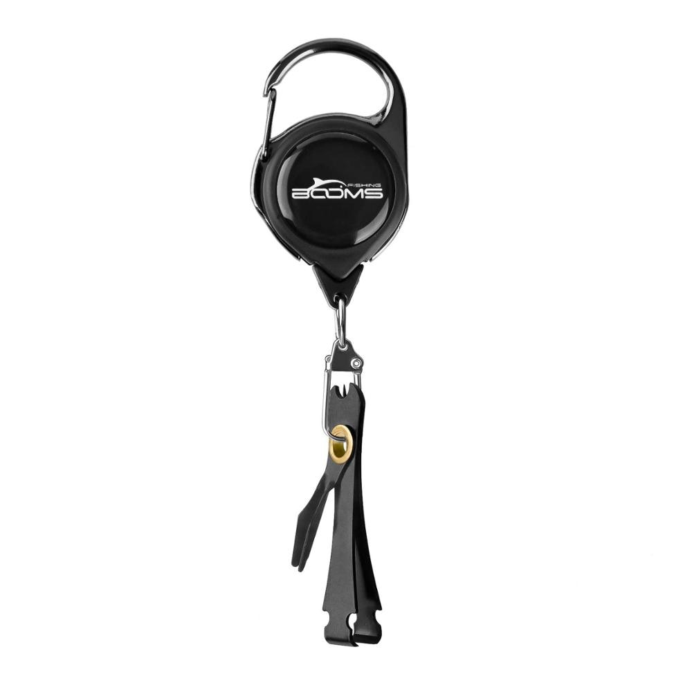 Booms Fishing Quick Knot Tying Tool Fly Fishing Line Scissors Cutter Clipper Nippers Fast Knotter Tie Zinger Retractor Tackle