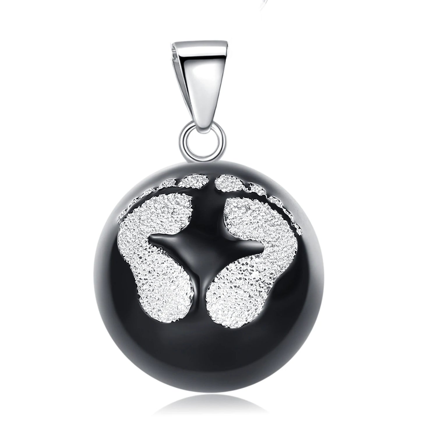 Eudora Harmony Ball Pendant Necklace Pregnancy Chime Ball Mexcian Bola Pendants Wishing Balls Fine Jewelry for Women