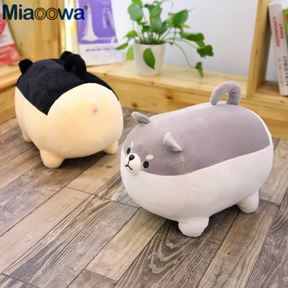 New 40/50cm Cute Shiba Inu Dog Plush Toy Stuffed Soft Animal Corgi Chai Pillow Christmas for Kids Kawaii Valentine Present