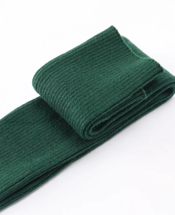 Sparsil Women Winter Arm Warmers Cashmere Fingerless Long Gloves Solid Warm Mittens Elbow Thread Knitted Sleeves 50cm Glove