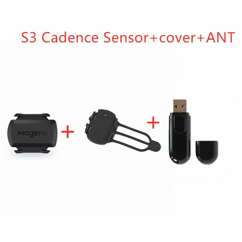 Magene New Model  S3+ Cadence Sensor Speedometer Bicycle ANT+ Bluetooth 4.0  for Strava Garmin Bryton iGPSPORT Bike Computer