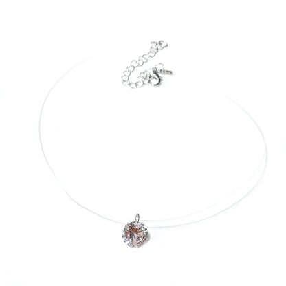Bohemian Moon Star Crystal Heart Choker Necklace for Women Necklace Pendant on Neck Chocker Necklace Jewelry
