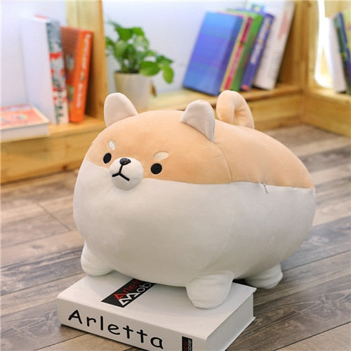 New 40/50cm Cute Shiba Inu Dog Plush Toy Stuffed Soft Animal Corgi Chai Pillow Christmas for Kids Kawaii Valentine Present