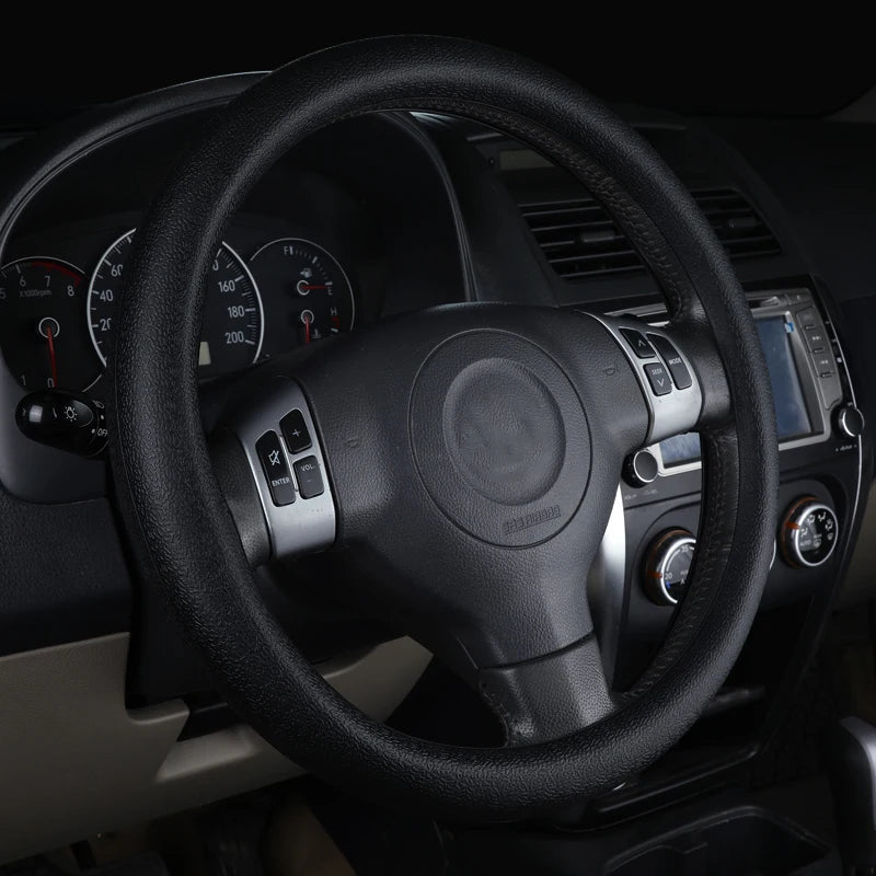 Car Styling Silicone Steering Wheel Glove Cover Automobiles Steering Wheel Hubs Accessories for Honda Toyota BMW LADA KIA Etc.