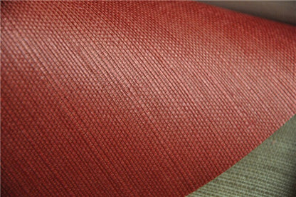 2017 New Red Natural Texture Sisal Wallpaper for Home Decoration Hotel Room Wall