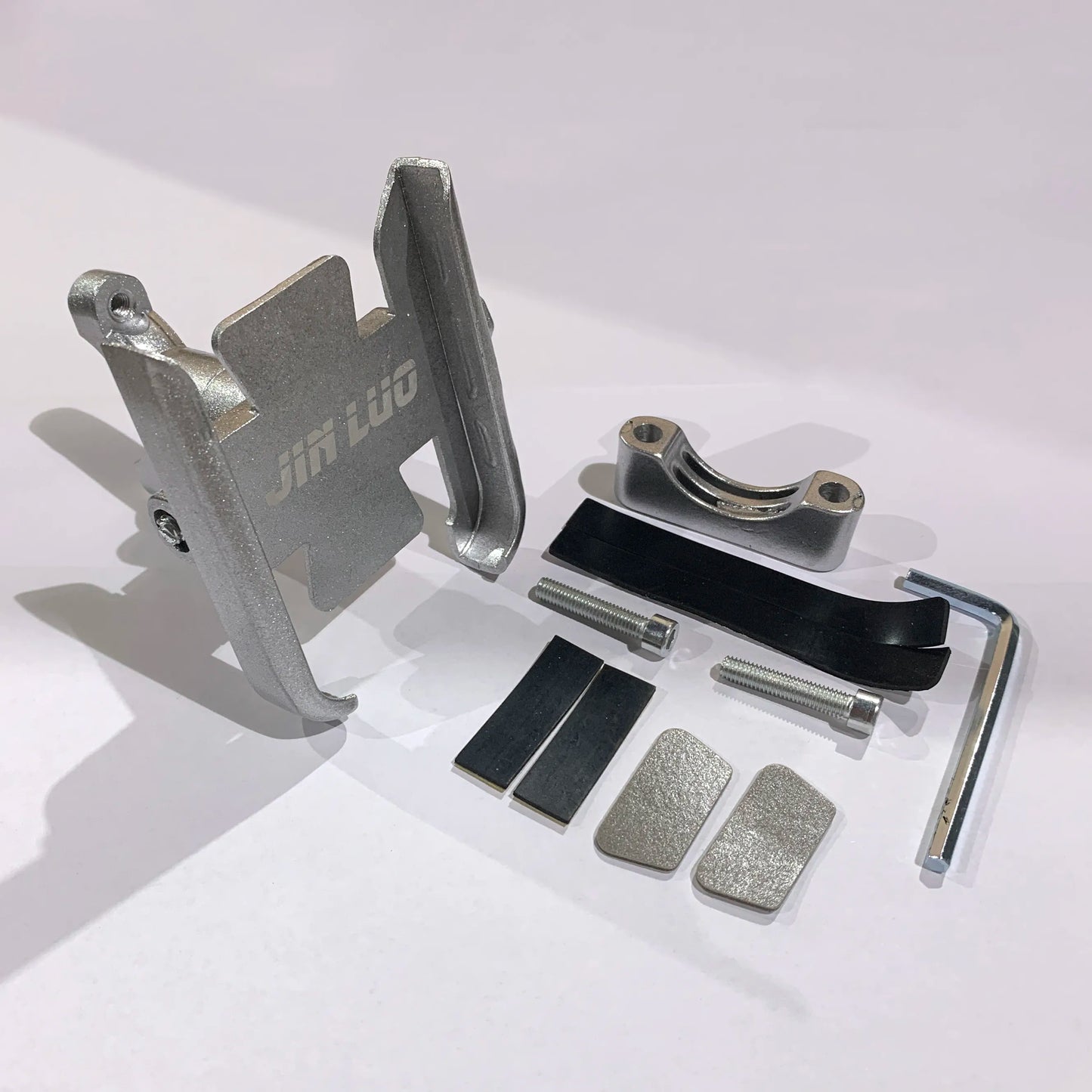 Bike Phone Holder CNC Motorcycle Handlebar Mobilephone Support Aluminum Alloy 360 Rotation MTB Road Bicycle Mount Accessories