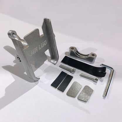 Bike Phone Holder CNC Motorcycle Handlebar Mobilephone Support Aluminum Alloy 360 Rotation MTB Road Bicycle Mount Accessories
