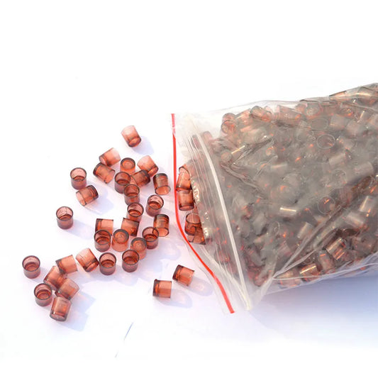 2000/5000/6000pcs/Bag Professional Beekeeping Brown Rearing System Queen Cells Plastic Room Tools Cell Cage Cup Apicultura Tool