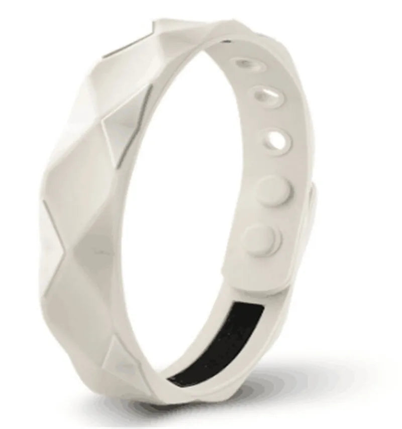 4 Colors Simple Environmental Protection Anion Silicone Bracelet Men  Women Fashion Basketball Sports Wristband Couple Bracelets
