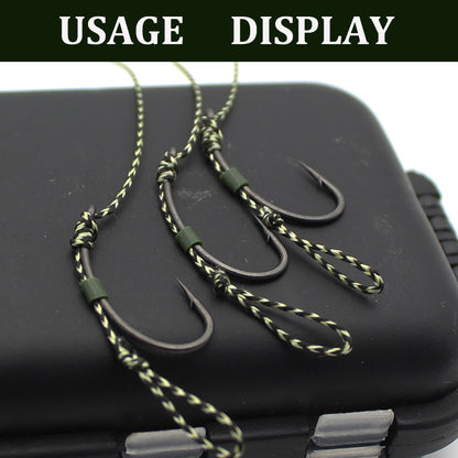 20m Carp Fishing Line Soft Hook Link Carp Hooklink Uncoated Braid Line for Hair Rig 15IB 25IB 35IB Carp Coarse Fishing Tackle
