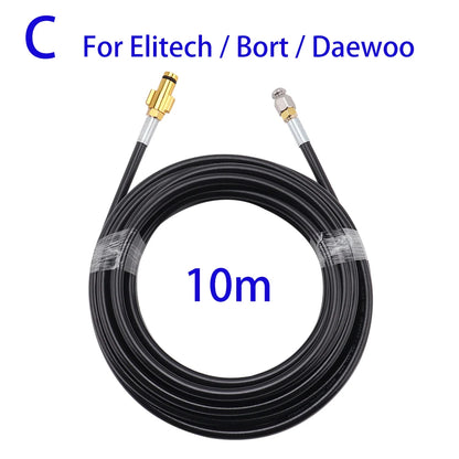 Sewer Drain Water Cleaning Hose Pipe Cleaner for Karcher Interskol Huter Hammer Nilfisk STIHL Bosch Lavor High Pressure Washer