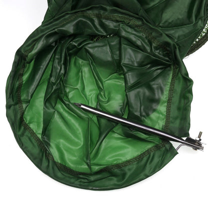 JIGEECARP 1pc Mini Panfish Fishing Keep Net Collapsible Fish Shrimp Dip Net Cage Fish Keeper Mesh Creel  Fishing Tools