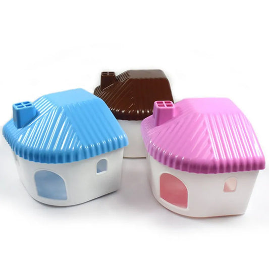 Colorful Mountable Pet Dog Hamster Guinea Pig House Cage Plastic Cute Small Pet Bedroom House Toy Casa Para Hamster House