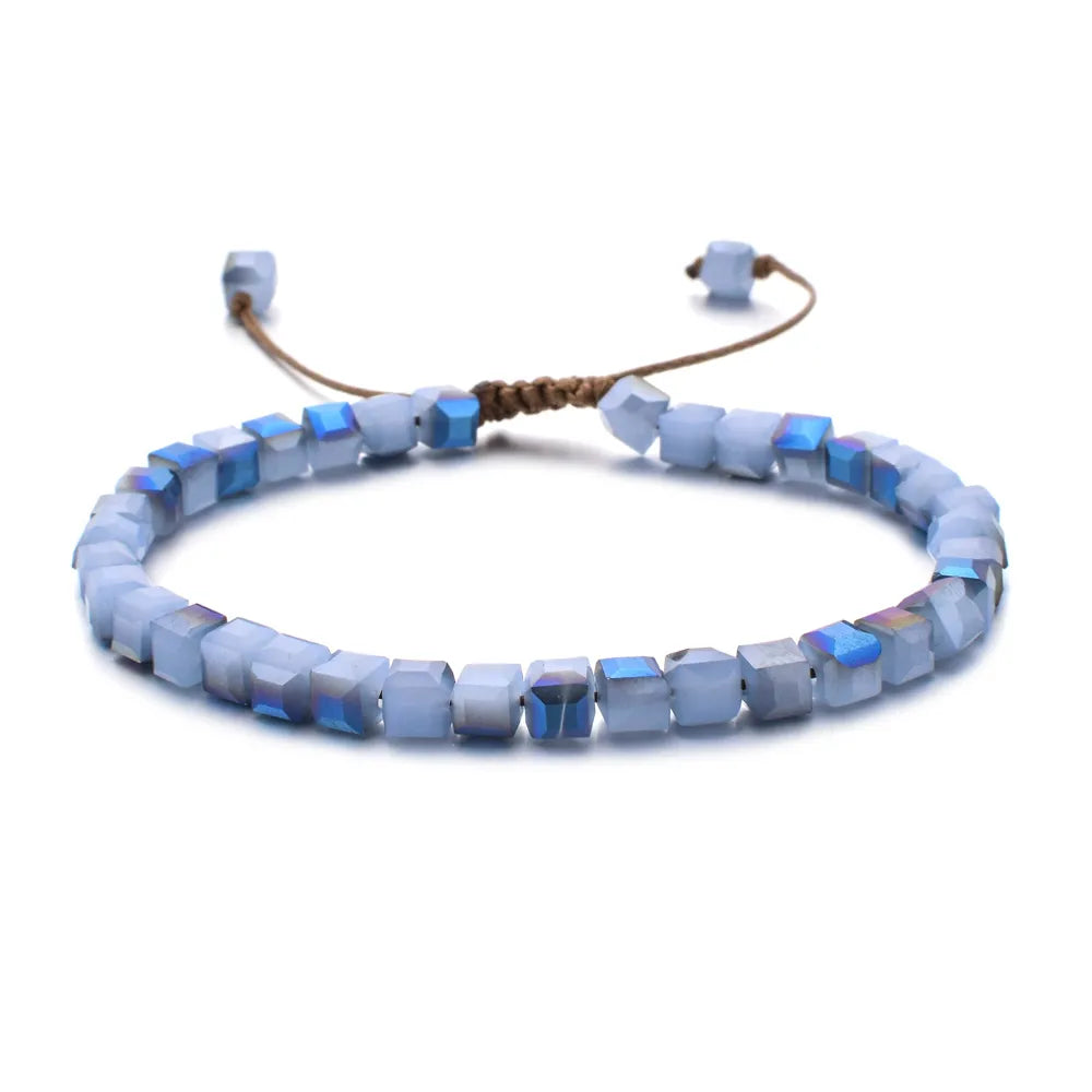 ZMZY Woman Bracelet Wristband Glass Crystal Bracelets Jewelry Accessories Handmade Wristlet Trinket