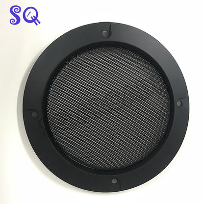 2pcs/Lot 4 Inch Silver Dynamic loudSpeaker Protective Grille Circle and Protective Black Iron Mesh DIY Decorative Arcade Cabinet