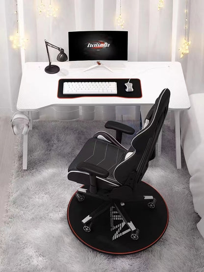 Pink Gaming Desk Girls Study Desk Laptop Table Computer Table White Live Gamer Home Live Desk Bedroom Desktop Gamer Desk