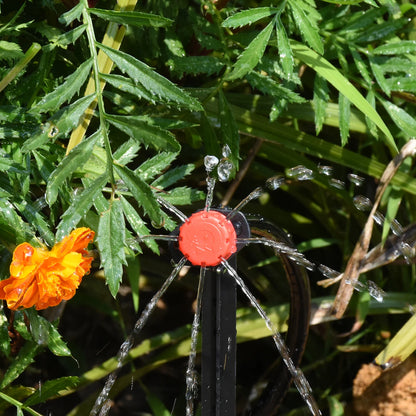 30-500pcs Adjustable 1/4 Irrigation Misting Dripper Sprinkler Emitter Micro Drip Garden Watering Tool Balcony Yard Greenhouse