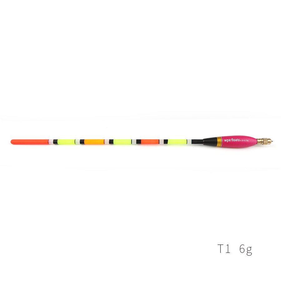 W.P.E Brand Fishing Float 3pcs/Set Barguzinsky Fir Floats Size 4g/5g/6g 27.5cm/28.5cm Fishing Float Bobber Vertical Buoy Tackle