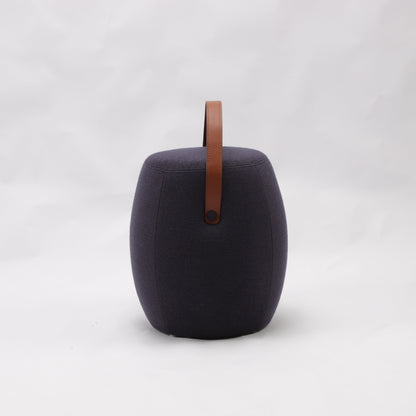 Kiley Handmade Pouf/Stool - Darkish