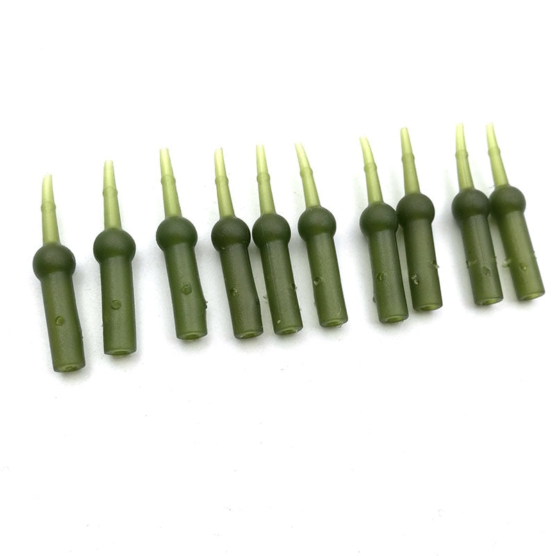 50Pcs/Set Carp Fishing Chod Rig Safety Sleeves Lead Clips Slide Heli Rigs Coarse Carp Fish Tackle Accessories