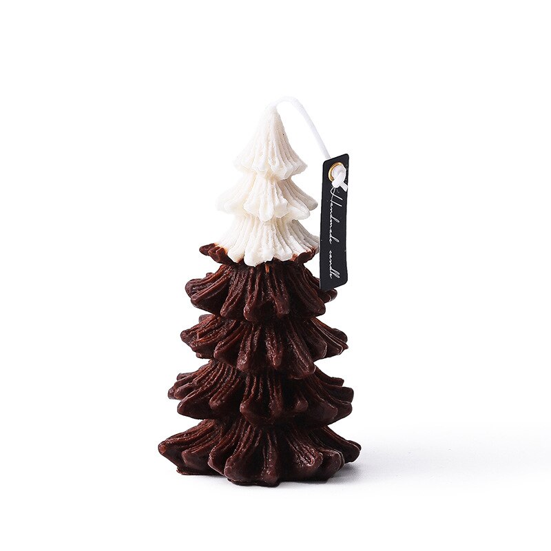 Christmas Tree Fragrance Candle Handmade Christmas Atmosphere Fragrance Kid's Scene Decoration Window Ornaments