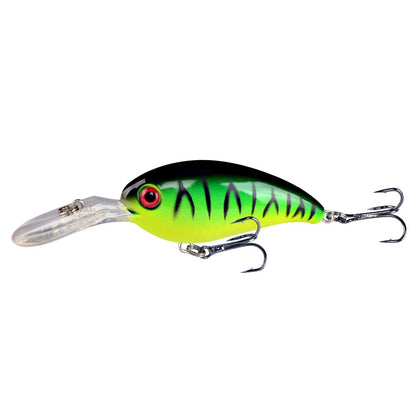 1pcs Crank Fishing Lure Artificial Hard Baits 10cm/15g Crankbait Jerkbait Wobbler Fishing Tackle Good Treble Hooks Tackle