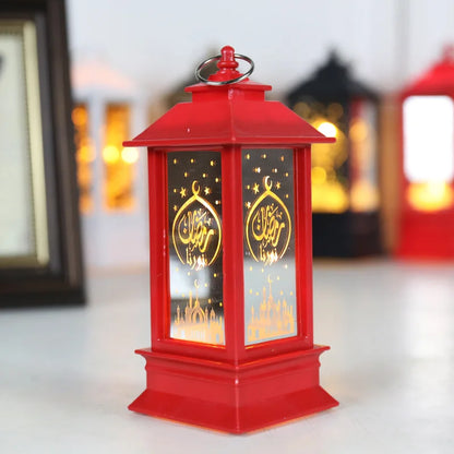 EID Mubarak LED Wind Lights Ramadan Decoration for Islamic Muslim Home Festival Party Decor Ramadan Kareem Eid Al Adha