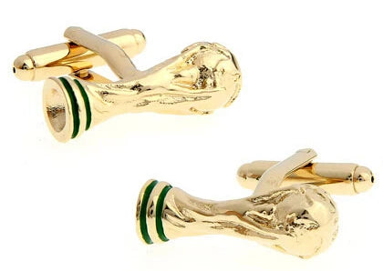 Men's Cufflinks Sport Series Rugby Golf Football Tennis Design Cuff Links for Men Copper Quality