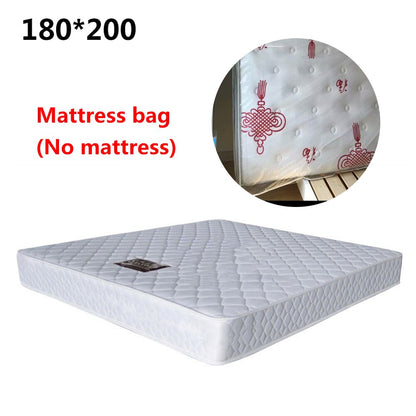 Mattress Protection Bag Reusable Mattress Bag Movable Waterproof Dust-Proof Plastic Mattress Storage Bag Cover With Zipper