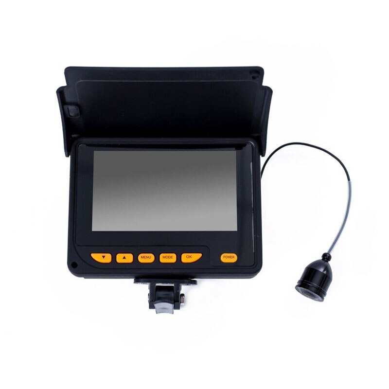 Fish Finder 20M 30M HD 1000TVL Underwater Ice Fishing Fish Camera Video 4.3" LCD 8pcs IR  150 Degrees Angle Sunvisor Fishfinder
