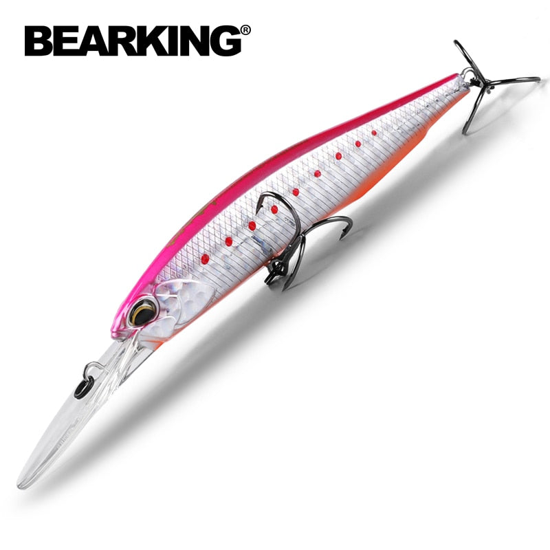 BEARKING 10cm 16g Super Magnet Weight System Long Casting New Model Fishing Lures Hard Bait 2019 Quality Wobblers Minnow