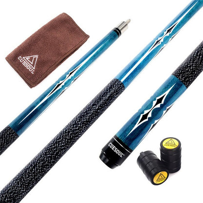 CUESOUL Pool Cue Stick With 11.5mm/12.75mm Cue Tip Come With Cue Joint/Shaft Protector