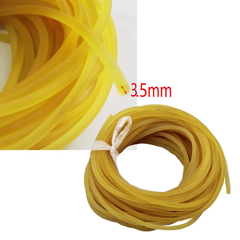 10 Meters Diameter 2mm & 2.5mm & 3mm  & 3.5mm & 5mm Solid Plain Traditional Elastic Rope Tied Reinforcement Group Fishing Line
