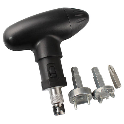 Golf Spike Wrench Tool Ratchet Handle Golf Remover Ripper Steel Ratcheting Black for Golf Shoes Golf Club Practical Club New
