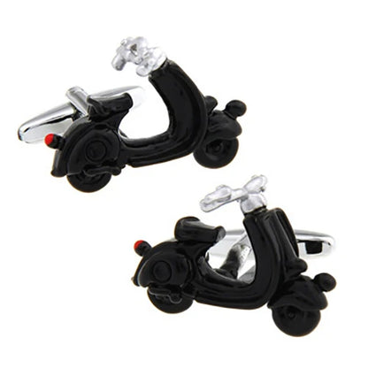 28 Styles Option New Arrival Men's Fashion Cufflinks Red Color Novelty Fire Engine Design Cuff Links retail
