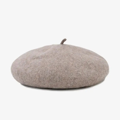 COKK Wool Beret Female Winter Hats for Women Flat Cap Knitted Hats Lady Girl Berets Hat Female Boina Bonnet Painter Hat Cap Hot