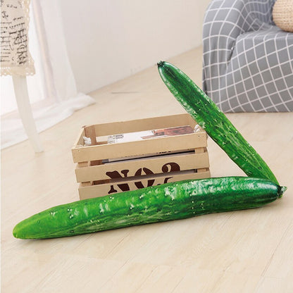50/70/110cm Huge Creative Simulation Cucumber Plush Toy Soft Stuffed Cute Fruits Pillow Funny Kids Children Birthday Doll