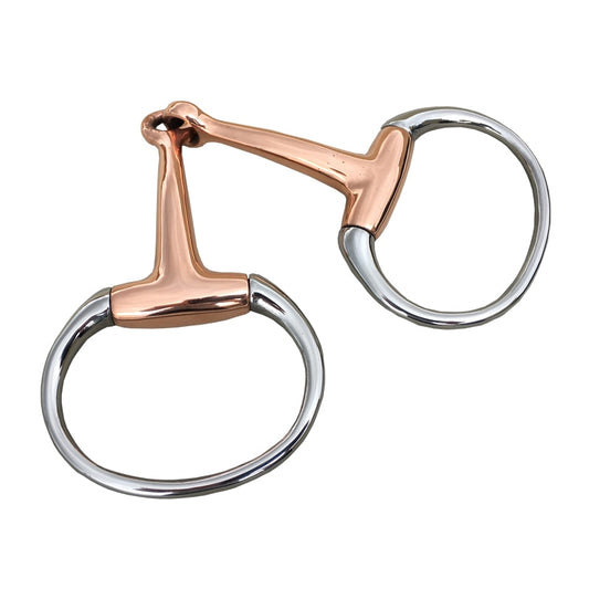 Stainless Steel Eggbutt Bit Horse Product Copper Jointed Mouth