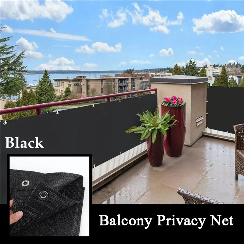 Wide 0.9m 3ft HDPE Anti-Uv Sun Shade Net Garden Plants Cover Shade Sails Enclosure Nets Balcony Terrace Fence Safety Privacy Net