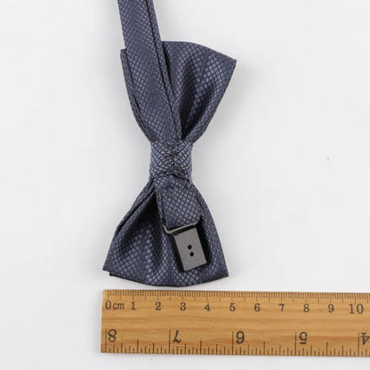 Children Polyester Bowtie Classic Solid Color Butterfly Wedding Party Necktie Kid Suit Tuxedo Dicky Pet Bow Tie