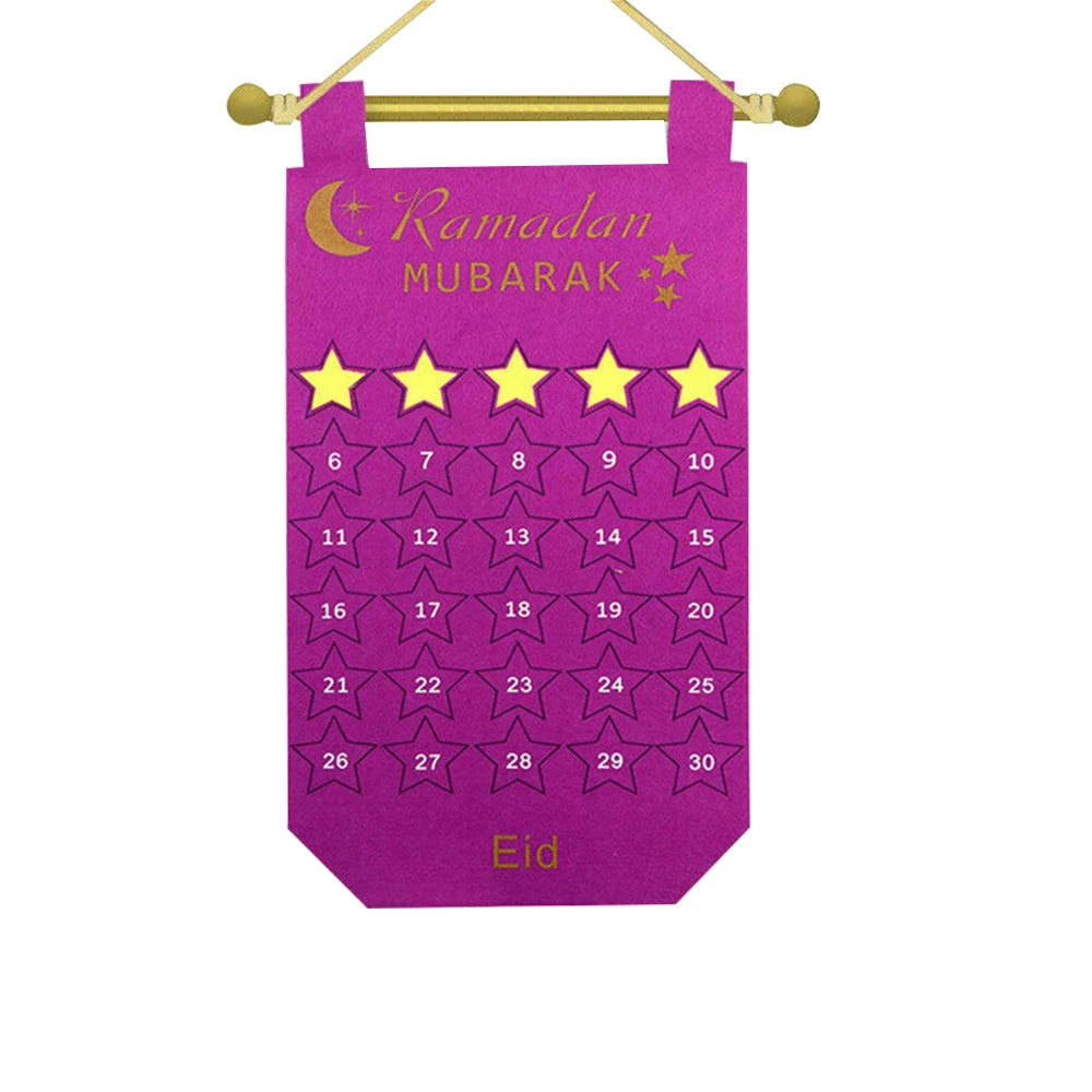 Eid Mubarak Candle Holder 2023 Ramadan Kareem Banner Ramadan Decoration for Home Islamic Muslim Party Decor Eid Al Adha