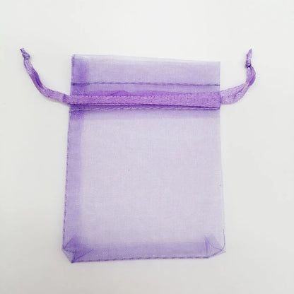 100pcs/Lot 5x7/7x9/10x15cm Organza Jewelry Bags Pouch Organza Drawstring Bag Jewelry Packaging for Jewelry Pouches Jewellery Bag