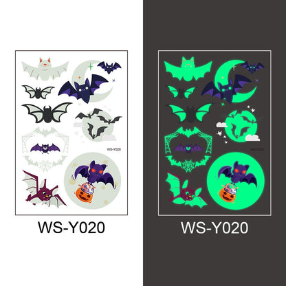 Horror Party Supplies Halloween Window Decoration Halloween Door Wall Decoration Sticker Scary Witch Halloween Home Decor